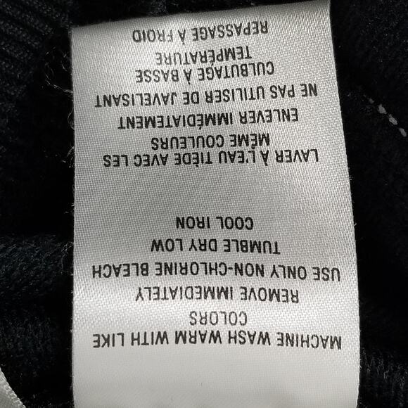 Adidas Track Suit Womens Large Black 3 Stripe Full Zip Jacket Pants Set Athletic - Picture 6 of 16